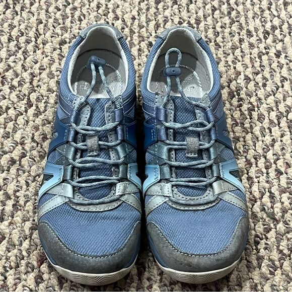 Dansko Henriette Sneakers EU 36 Blue Denim Suede Comfort Walking Shoes Women’s 6 - Picture 3 of 14